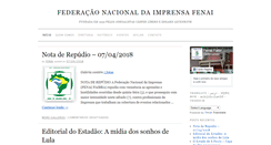 Desktop Screenshot of fenai.org.br