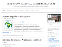 Tablet Screenshot of fenai.org.br